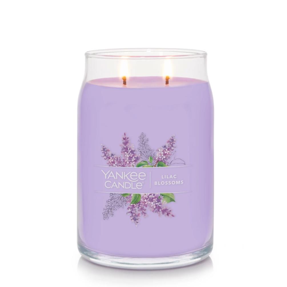 Yankee Candle Lilac Blossoms Large Jar Extra Image 1